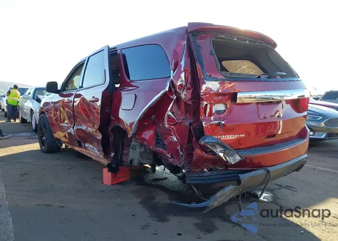 2013 Dodge Durango Sxt из США, поврежденный, VIN 1C4RDHAG9DC690602